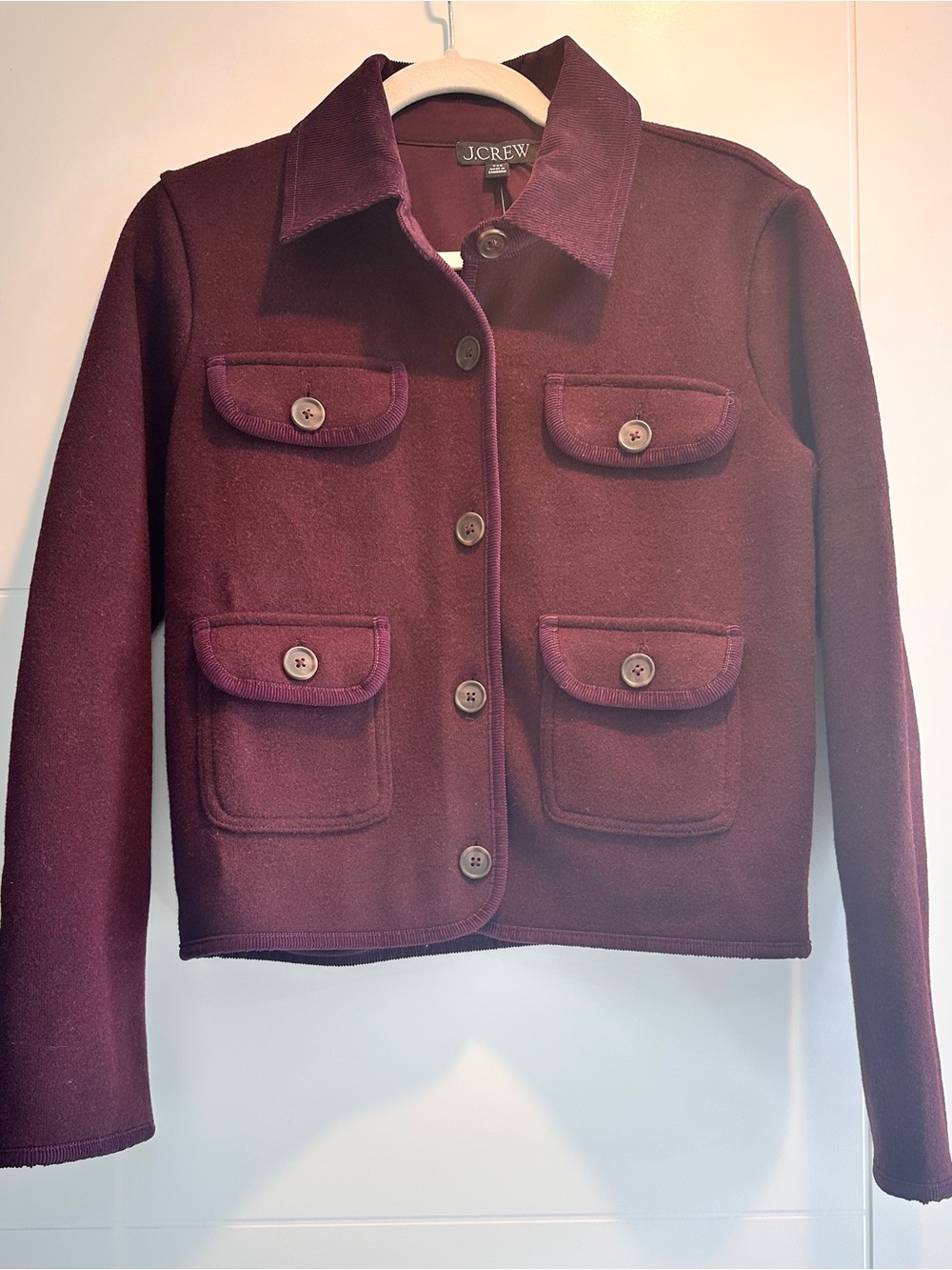 J. Crew Wool Blend Utility Jacket